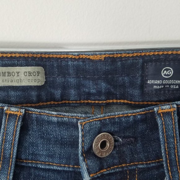 AG The Tomboy Crop Relaxed Straight - Picture 3 of 10